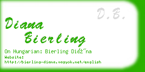 diana bierling business card